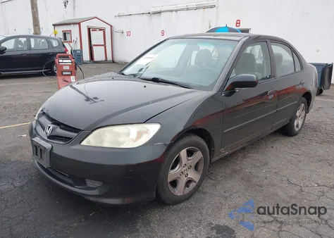 2004 Honda Civic Ex from USA, damaged, VIN 2HGES26714H527547